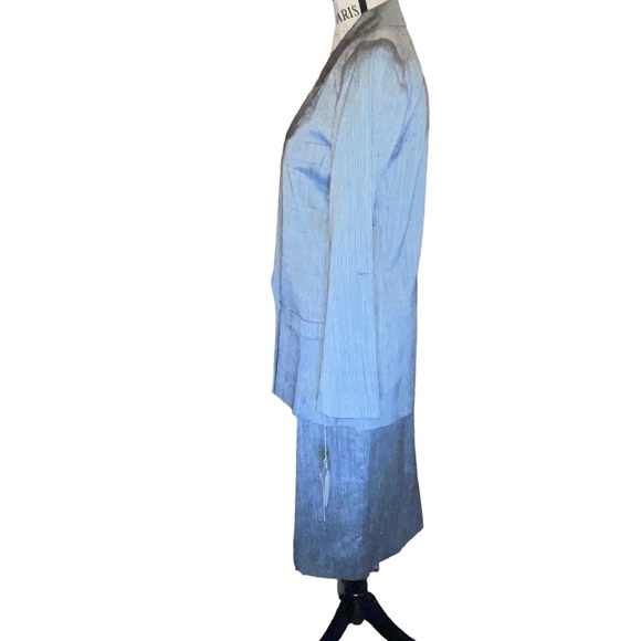 Christian Dior NWT Vintage 1980’s Classic Double Breasted Suit, Women’s Size 8 - Picture 4 of 13